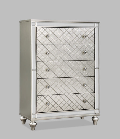 Crown Mark Furniture Cristian 5 Drawer Chest in Beige image