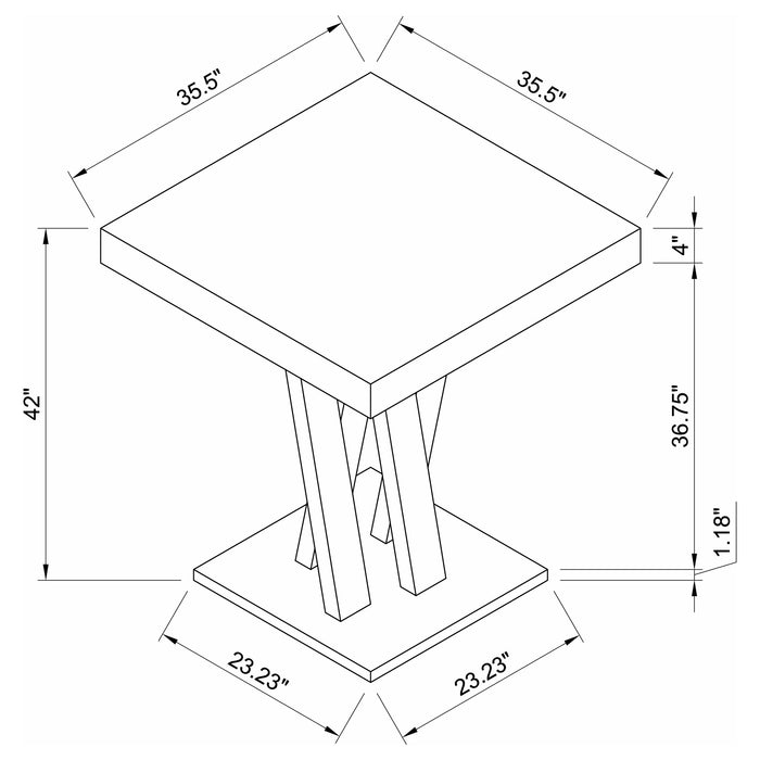 Freda Bar Table