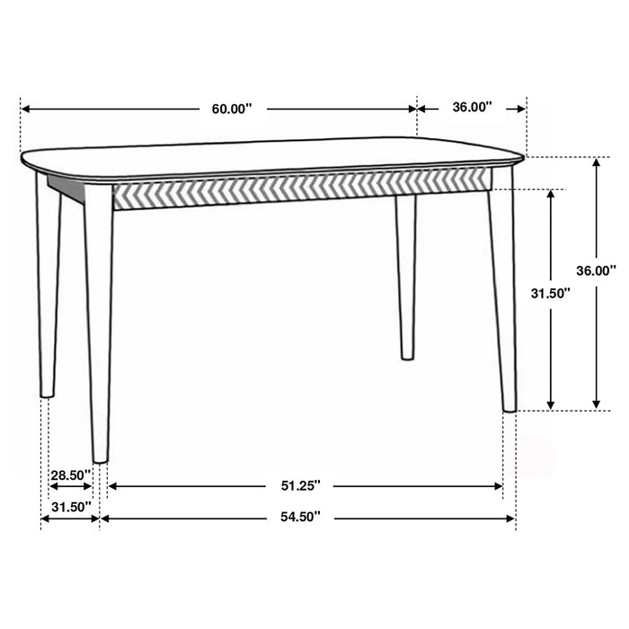 Partridge 7 Pc Counter Height Dining Set