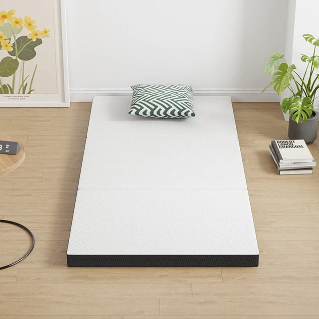 Hollyhock 4" Twin Tri-Fold Memory Foam Topper