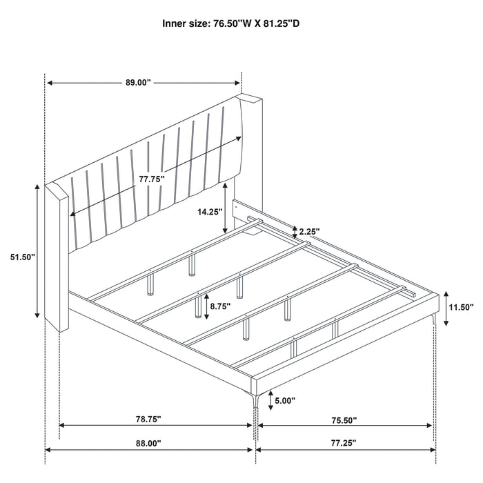 Kendall 4 Pc Bedroom Set