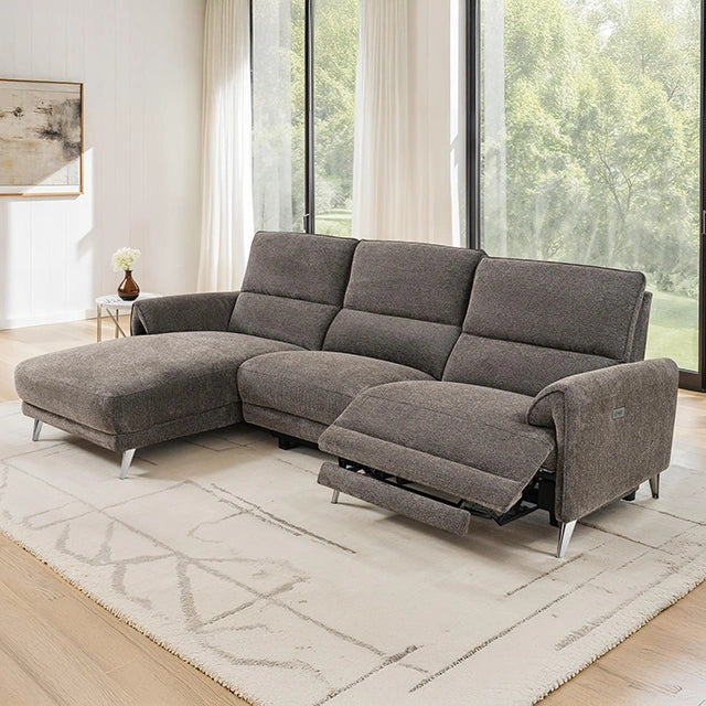 Brande Power Sectional, Left Chaise