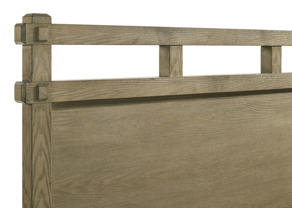 Hazlewood Panel Platform Storage Bed