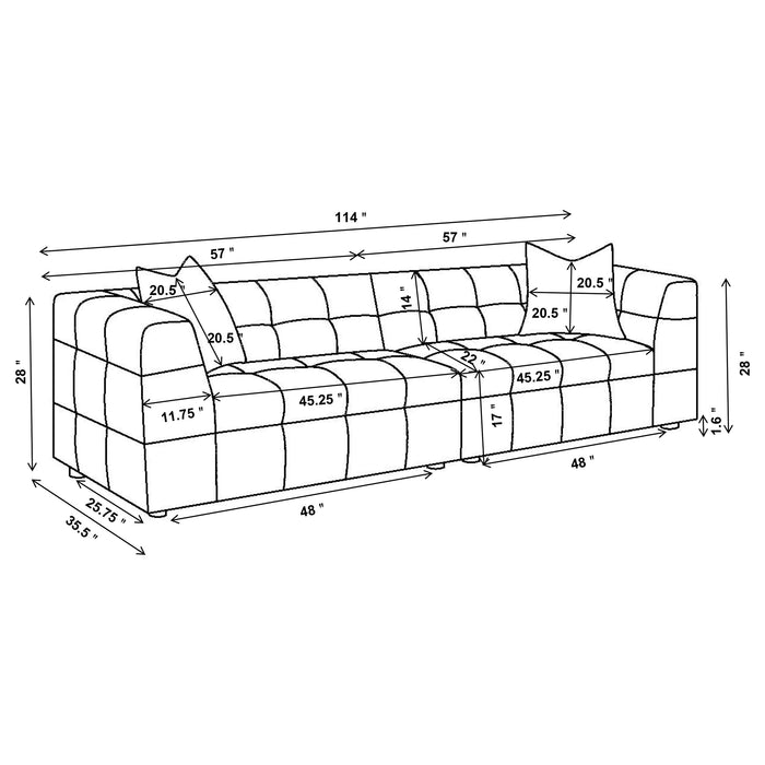 Everly Stationary Sofa