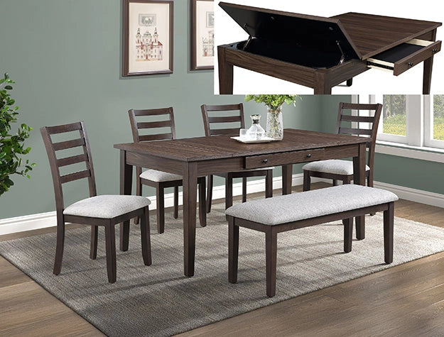 Wagner Dining Table W/Storage