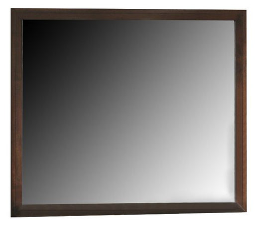 Crown Mark Furniture Evan Dresser Mirror in Warm Brown image