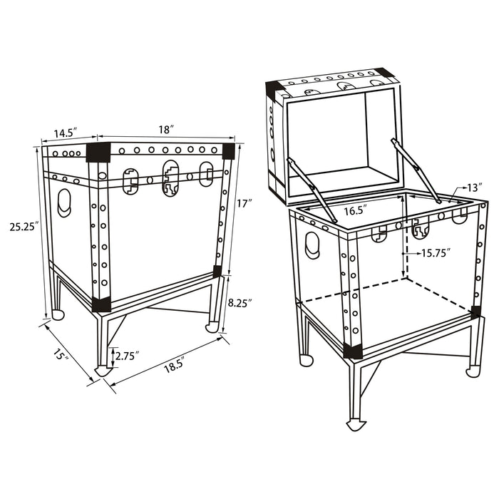 Nancy End & Side Table