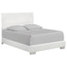 Felicity Eastern King, Queen, & Cal.King Panel Bed Glossy White image