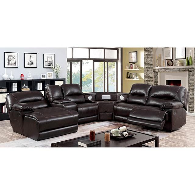 Glasgow Sectional Brown