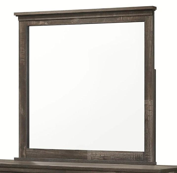 Crown Mark Furniture Carter Dresser Mirror in Brown image