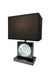 TABLE LAMP BLACK NICKEL-LED ACCENT image