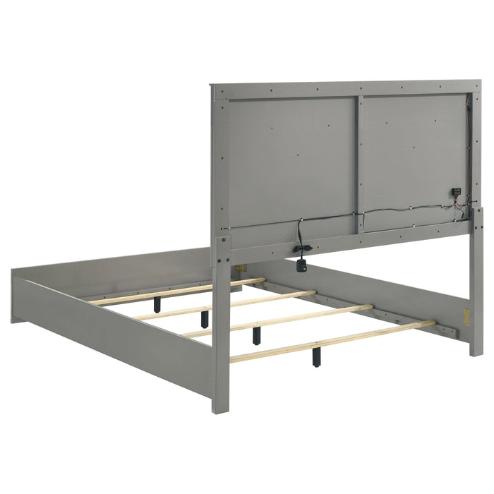 Ives Panel Bed with LED Lighting