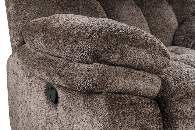 Hieronymus Manual Sofa Brown